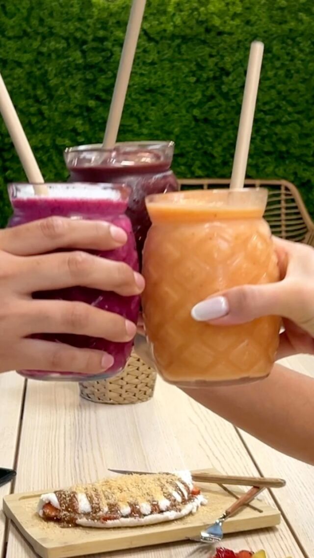 Un buen smoothie fresquito de Amazonia Açaí es lo que necesitas para este calor 🥵🌞 ven y pruébalos! 
#açai #amazoniacai #smoothie #healthyfood #madrid